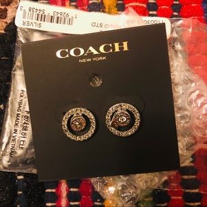 COACH Stud Earrings